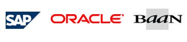 Logos Oracle, BaaN, SAP